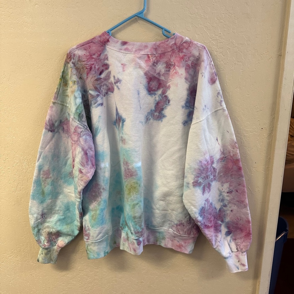 Hanes custom Tie Dye sweatshirt size XL